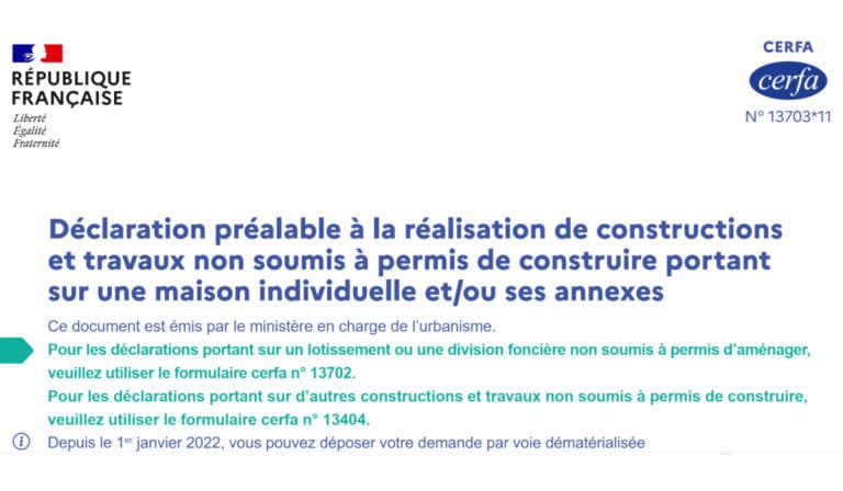 Cerfa Permis De Construire Dune Maison Individuelle