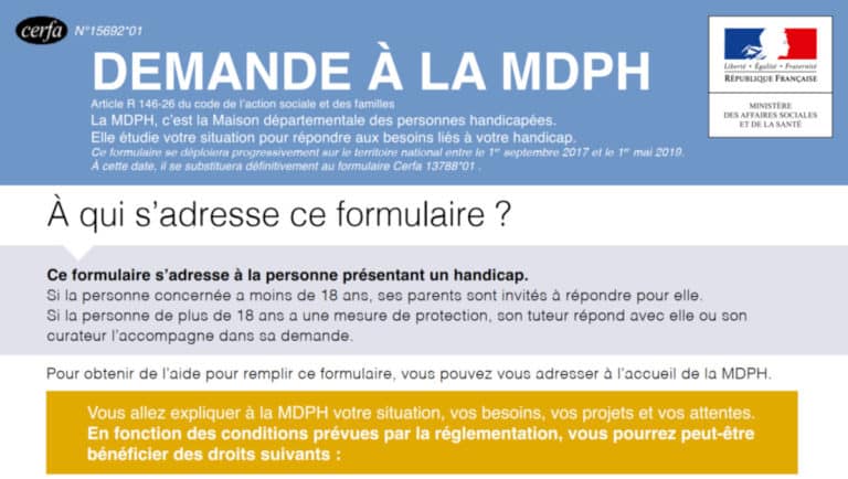 Cerfa 15695 01 certificat médical pour personnes handicapées