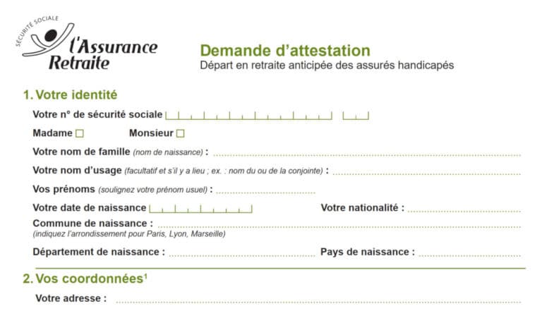 Cerfa Demande Ou Renouvellement Prestations Handicap