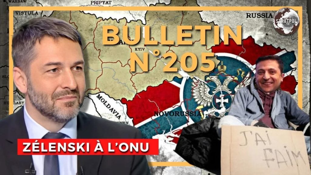 Bulletin n° 205 de Stratpol : Zelenski à l’ONU, doctrine nucléaire russe, Trump vs Zelenski