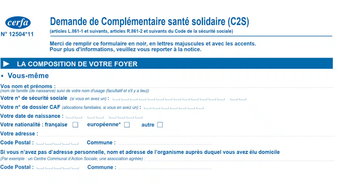 Télécharger la dernière version officielle et gratuite du formulaire Cerfa 12504*11