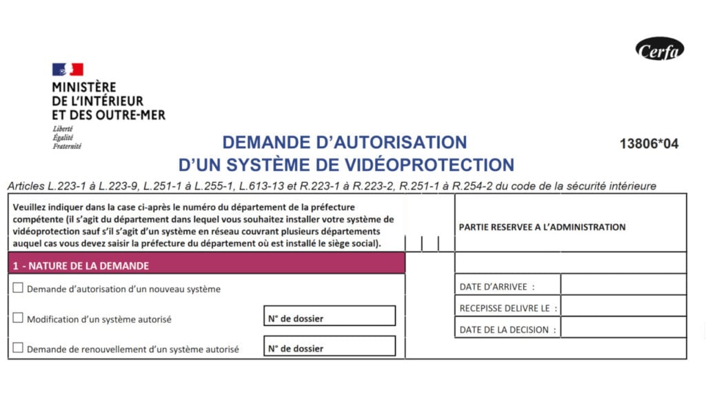 Télécharger la dernière version officielle du formulaire Cerfa 13806*04