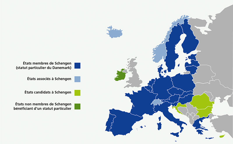 Formulaire officiel pour un visa de court-séjour Schengen