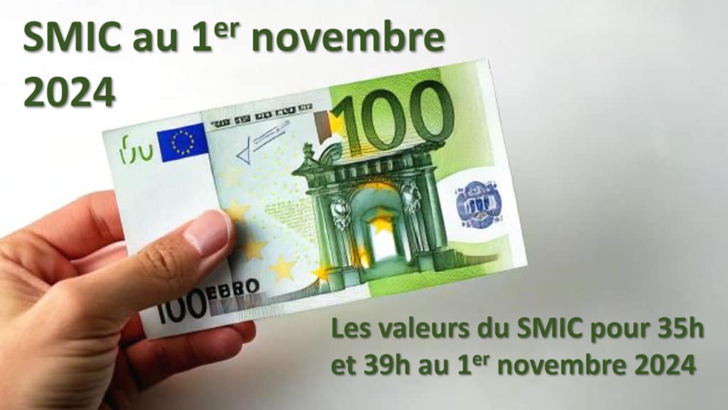 Augmentation du SMIC de 2% au 1er novembre 2024